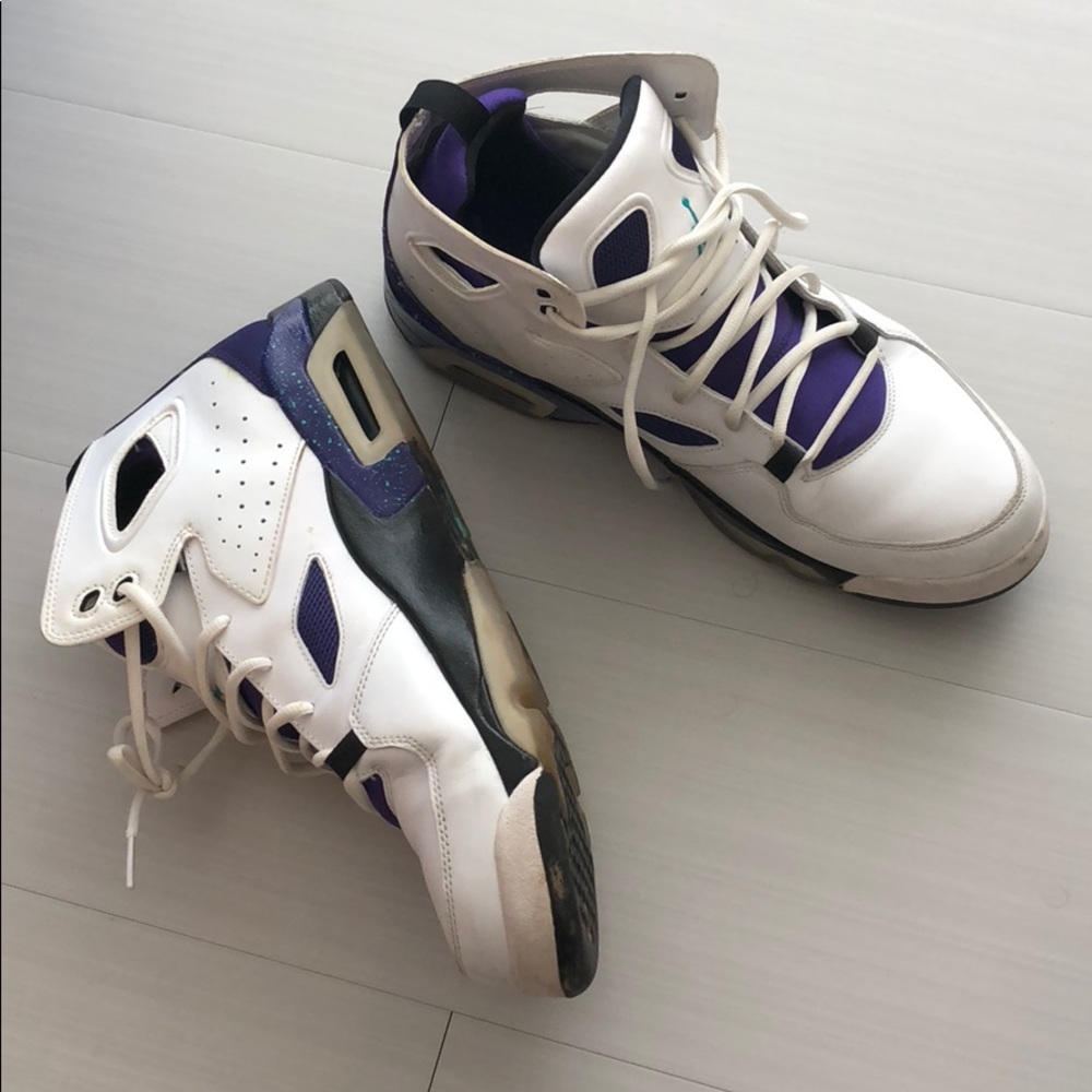 Used Flight Club Jordans - Purple